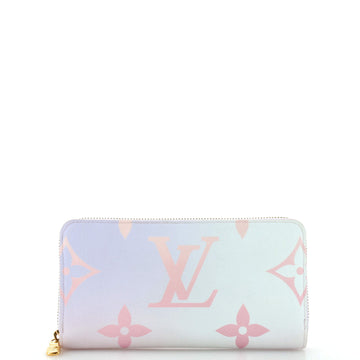 Louis Vuitton Zippy Wallet Spring in the City Monogram Giant Canvas