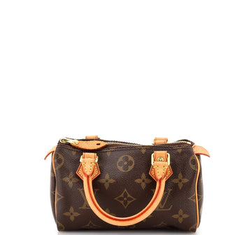Louis Vuitton Speedy Mini HL Handbag Monogram Canvas
