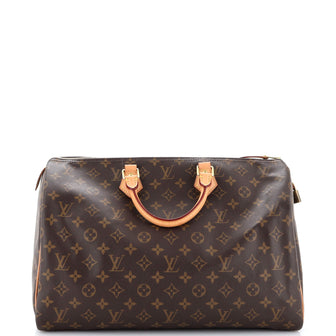 Louis Vuitton Speedy Handbag Monogram Canvas 40