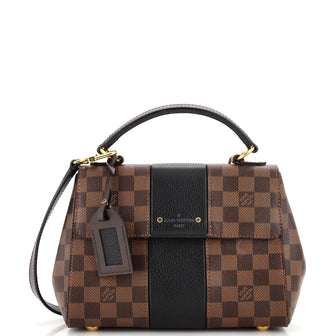 Louis Vuitton Bond Street Handbag Damier with Leather BB
