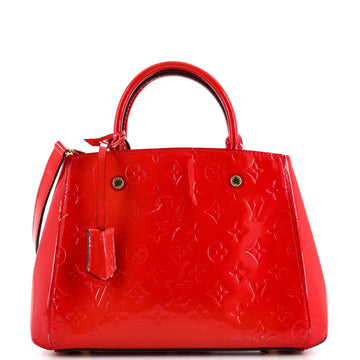 Louis Vuitton Montaigne Handbag Monogram Vernis BB