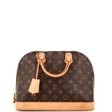 Louis Vuitton Alma Handbag Monogram Canvas PM