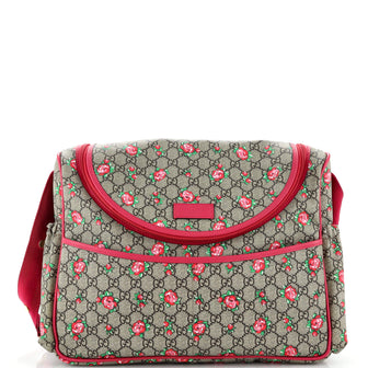 Gucci Diaper Bag Printed GG Coated Canvas