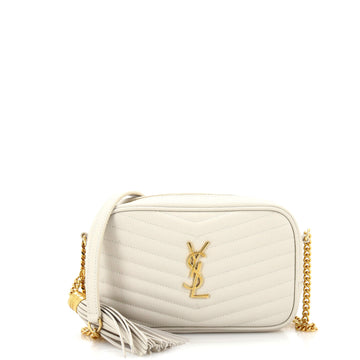 Saint Laurent Lou Camera Bag Matelasse Chevron Leather Mini