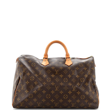 Louis Vuitton Speedy Handbag Monogram Canvas 40