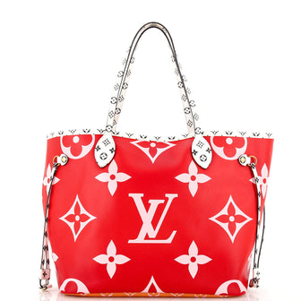 Louis Vuitton Neverfull NM Tote Limited Edition Colored Monogram Giant MM