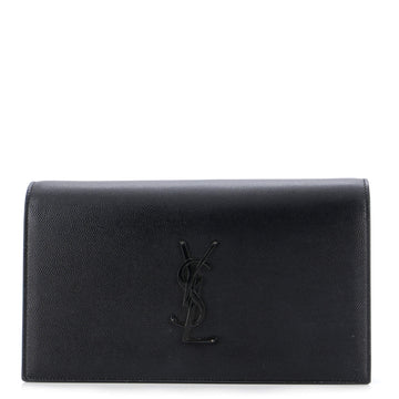 Saint Laurent Classic Monogram Clutch Leather