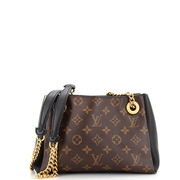 Louis Vuitton Surene Handbag Monogram Canvas with Leather BB