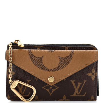 Louis Vuitton Recto Verso Card Holder Reverse Monogram Canvas