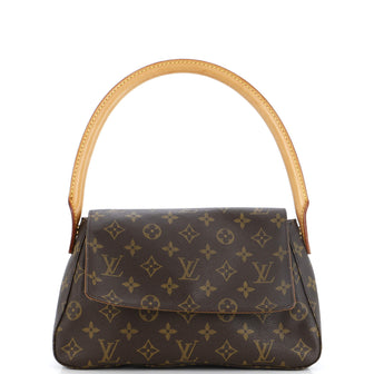 Louis Vuitton Looping Handbag Monogram Canvas Mini
