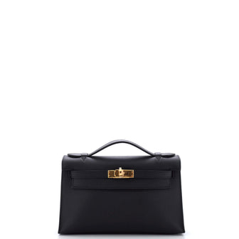 Hermes Kelly Pochette Swift