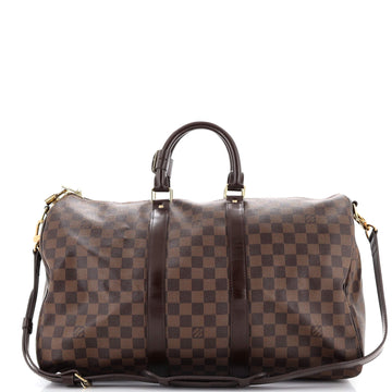 Louis Vuitton Keepall Bandouliere Bag Damier 45