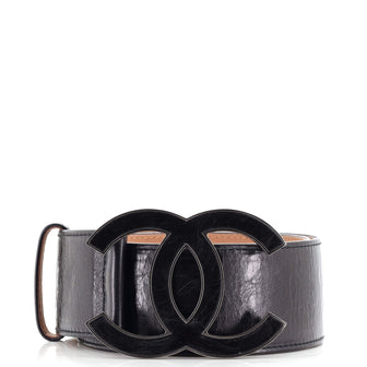 Chanel CC Belt Leather Wide