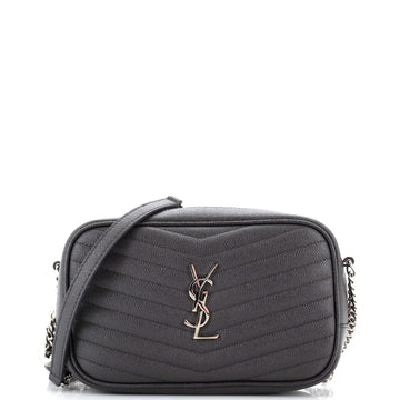 Saint Laurent Lou Camera Bag Matelasse Chevron Leather Mini