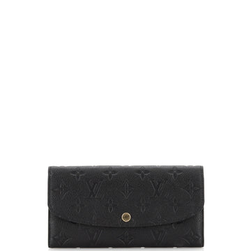 Louis Vuitton Clemence Wallet Monogram Empreinte Leather
