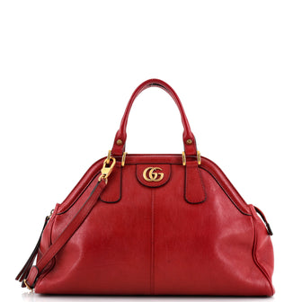 Gucci RE(BELLE) Top Handle Bag Leather Medium