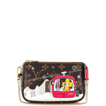 Louis Vuitton Petit Bucket Zip Pouch Monogram Canvas