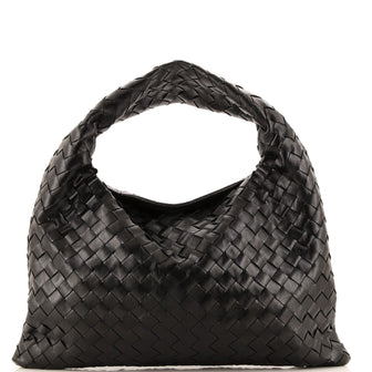 Bottega Veneta Hop Hobo Intrecciato Leather Small