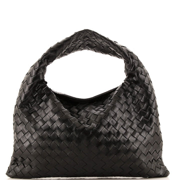 Bottega Veneta Hop Hobo Intrecciato Leather Small