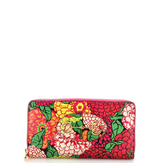 Gucci x Ken Scott Horsebit 1955 Zip Around Wallet Printed Leather Long