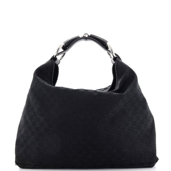 Gucci Horsebit Hobo GG Canvas Large