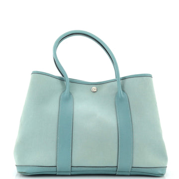 Hermes Garden Party Tote Toile and Leather 36