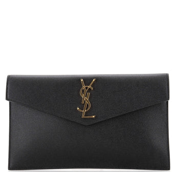 Saint Laurent Uptown Pouch Leather