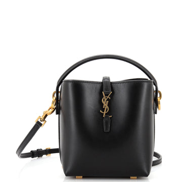 Saint Laurent Le 37 Bucket Bag Leather Mini