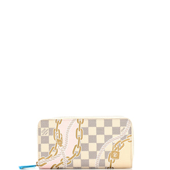 Louis Vuitton Zippy Wallet Limited Edition Nautical Damier