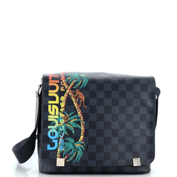 Louis Vuitton District NM Messenger Bag Limited Edition Damier Cobalt Jungle PM