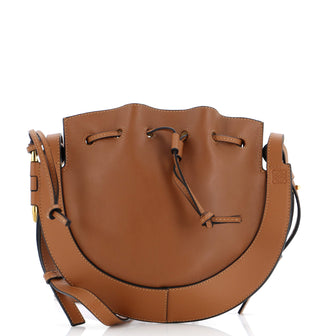 Loewe Horseshoe Crossbody Bag Leather Small Brown 279185133