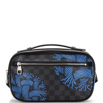 Louis Vuitton Ambler Waist Bag Limited Edition Nemeth Damier Graphite