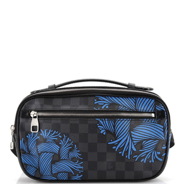 Louis Vuitton Ambler Waist Bag Limited Edition Nemeth Damier Graphite