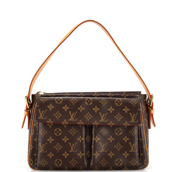 Louis Vuitton Viva Cite Handbag Monogram Canvas GM