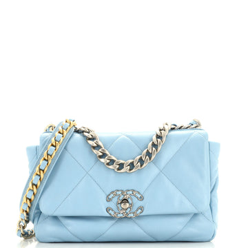 Chanel 19 Flap Bag Quilted Leather Medium