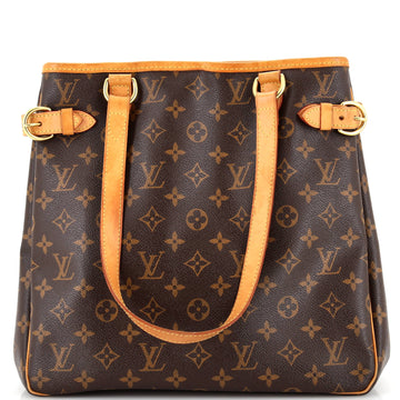 Louis Vuitton Batignolles Handbag Monogram Canvas Vertical
