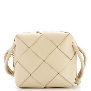 Bottega Veneta Cassette Camera Crossbody Bag Maxi Intrecciato Leather Mini