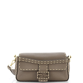 Fendi Selleria Baguette NM Bag Leather Medium