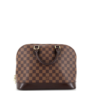 Louis Vuitton Vintage Alma Handbag Damier PM