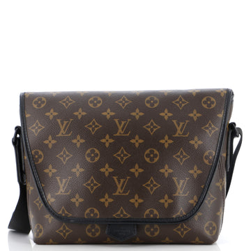 Louis Vuitton Magnetic Messenger Bag Macassar Monogram Canvas