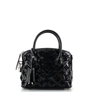 Louis Vuitton Fascination Lockit Handbag Patent Lambskin BB