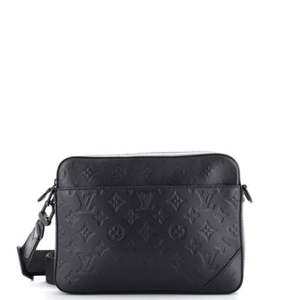 Louis Vuitton Duo Messenger Bag Monogram Shadow Leather