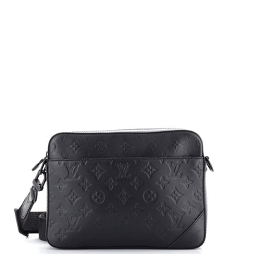 Louis Vuitton Duo Messenger Bag Monogram Shadow Leather