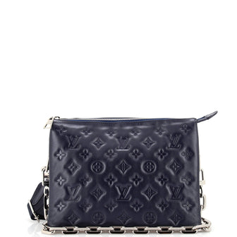 Louis Vuitton Coussin Bag Monogram Embossed Lambskin PM