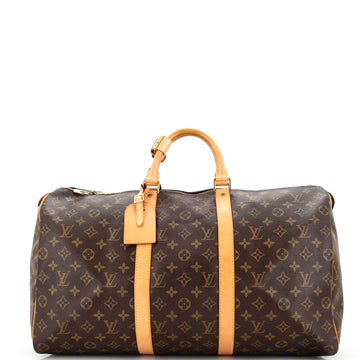 Louis Vuitton Keepall Bag Monogram Canvas 50