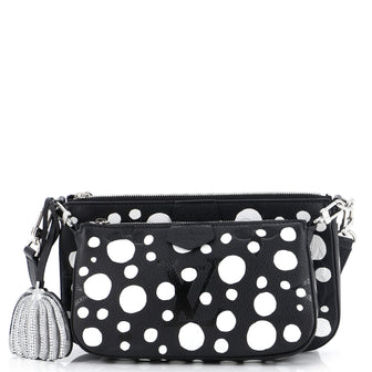 Louis Vuitton Multi Pochette Accessoires Yayoi Kusama Infinity Dots Monogram Empreinte Giant
