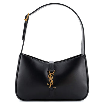Saint Laurent Le 5 a 7 Hobo Leather Small