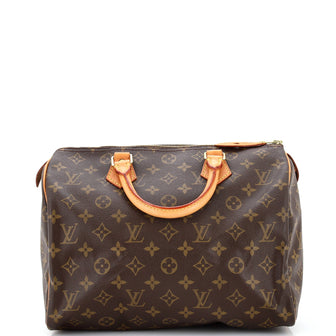 Louis Vuitton Speedy Handbag Monogram Canvas 30