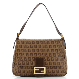 Fendi Mama Forever Bag Zucchino Coated Canvas