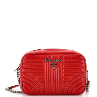 Prada Camera Bag Diagramme Quilted Leather Small